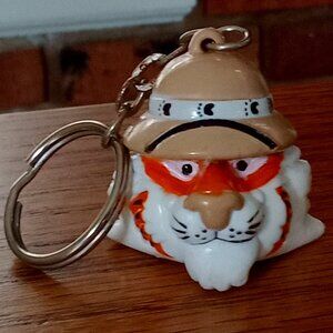 Tiger Mascot Keyring